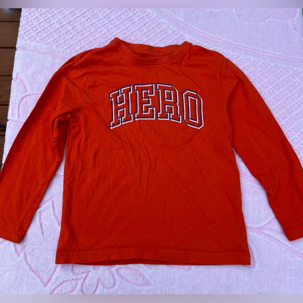Primark Hero Graphic Boys Long Sleeve T-Shirt Size 6-7 Years
